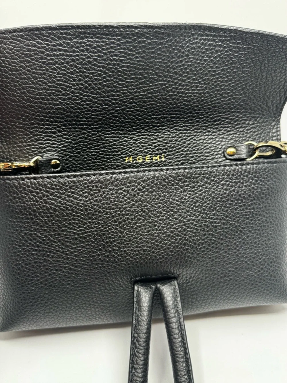 M. Gemi The Francesca Convertible Crossbody black NWOT - Picture 6 of 8